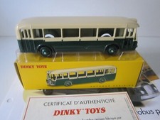 DINKY TOYS NOREV ATLAS AUTOBUS PARISIEN RATP SOMUA 29 D  FICHE+CERTIFICAT