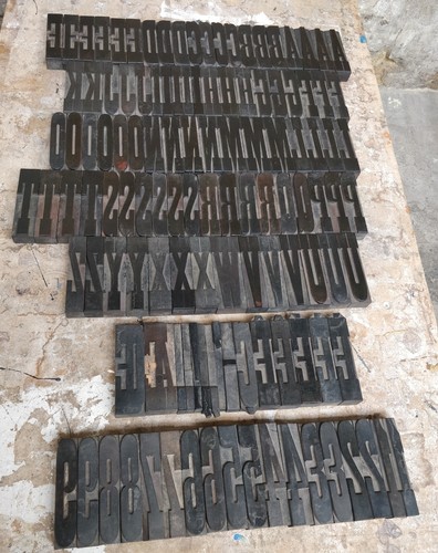 Caractères imprimerie - caractères, d'imprimerie