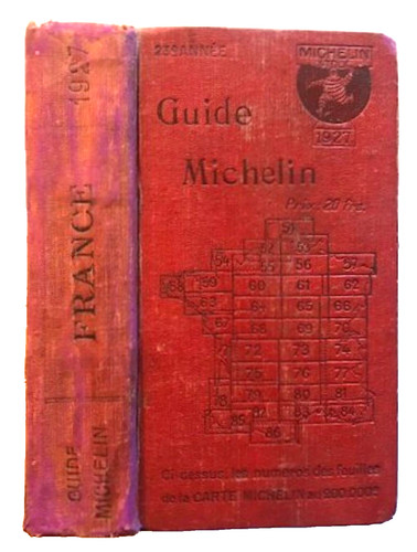 Guide michelin 1927 france - guide, france.