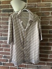 Chemise Dior Oblique Soie Neuf