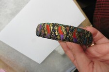 Bracelet large indien tissé