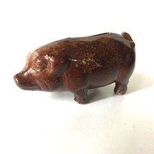 Petite tirelire ancienne cochon