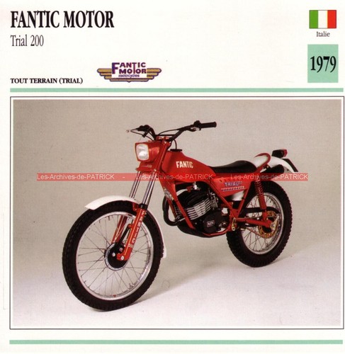 Fantic 200 trial type 350 - 200,