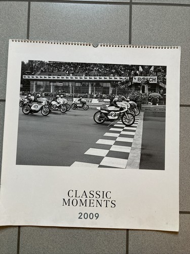 Calendrier photo moto