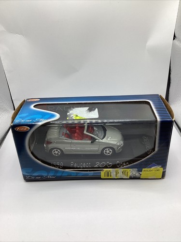 Solido peugeot 206 open - ,