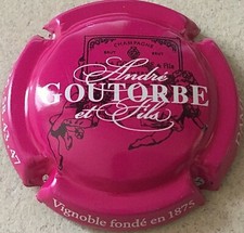 Capsule de champagne GOUTORBE A. (18b. Fuchsia et blanc)