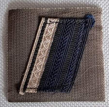 galon de poitrine Arme Blindée Cavalerie sur velcro 