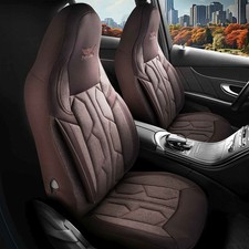 Housses De Siège Auto Compatibles Avec Renault Twingo En Marron 1098P024