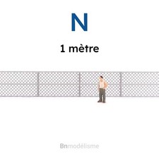 N 1/160 Lot 1m Grillage