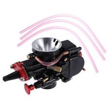 Pièce universelle de 1 carburateur moto 21mm 50cc à 100c Noir Rouge