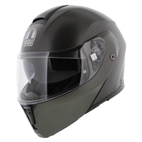 Casque moto gris - moto, mat