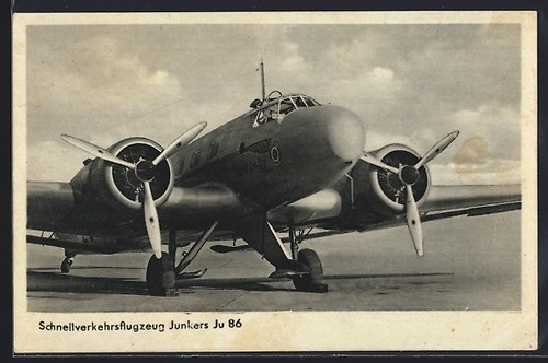 Carte postale avion grande - postale,