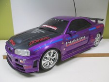 RARE NISSAN SKYLINE GTR R34 de 2005 R/C RDC 100552 Radiocommande NIKKO au 1/10