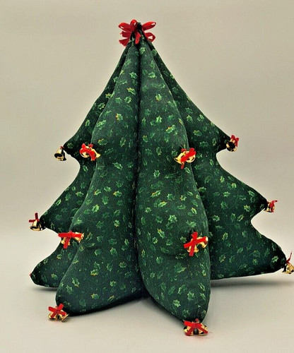 Fabric christmas tree golden - fabric,