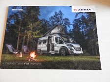 catalogue camping car adria