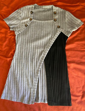 Haut tunique  gris noir taille XL