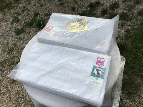 Drap brodé toile - drap,