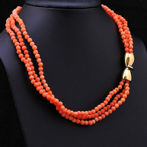 Collier corail rose à - collier,