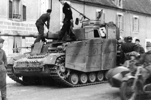 Ww2 char allemand panzer - allemand,