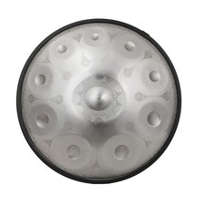 Handpan argenté à 10 notes