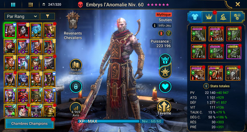 Compte rsl lvl 100 - compte,