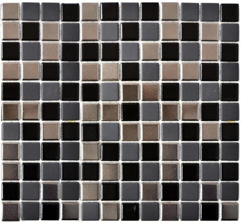 Mosaïque céramique noir - céramique,