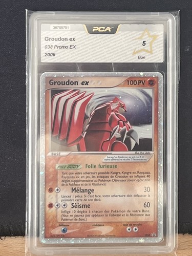 Groudon promo 038 - groudon, ex