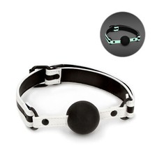 SM & Bondage Bâillon Boule Photoluminescent Glo - NSNOVELTIES