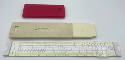 Vintage règle calculer - À,