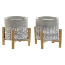 Bougie DKD Home Decor Gris