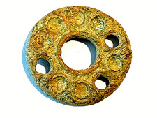 OBJET DIVERS ANTIQUE ( 1 OBJET ) -  FIBULE EMAILLEE A DETERMINER     /  5,8 GR