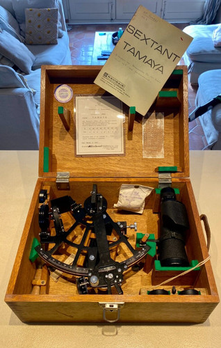 Sextant tamaya japonais ancien - tamaya,
