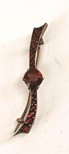 9125215 antique grenat - antique, broche