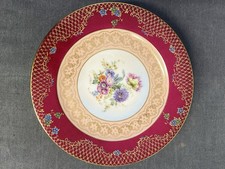Assiette de Collection Limoges W.G. & Co. Signée MAZAY