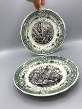 Lot 2 assiettes Sarreguemines
