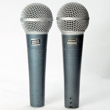 Lot de 2 microphones Shure