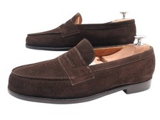 VINTAGE CHAUSSURES JM WESTON MOCASSINS 180 DAIM 7C 40.5 FIN 41 SHOE LOAFERS 880€