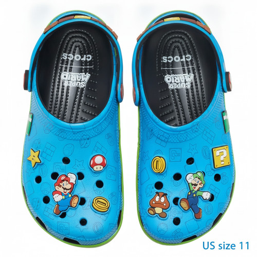 Sandales crocs super mario - super,