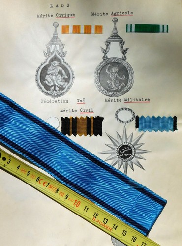 Laos merite militaire - laos,