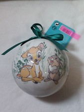 Boule de noël Disney Bambi et Panpan ⌀10 cm
