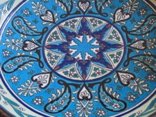 Coupe à fruits - faience