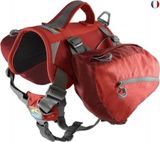 Kurgo Sac à dos pour chien Kurgo Baxter, sacoche de harnais pour chien avec 2 