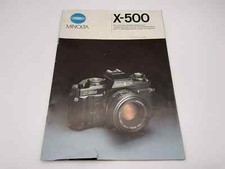 Minolta X-500 Brochure