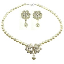 Parure Mariage Collier Boucle
