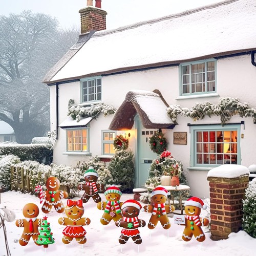 Pcs christmas gingerbread - 8,