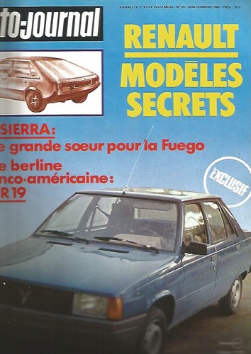 Auto journal renault - n°20,
