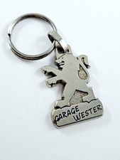 PORTE-CLES - PEUGEOT Garage WESTER Métal PEINT 2000s - 206 306 406 107 207 307