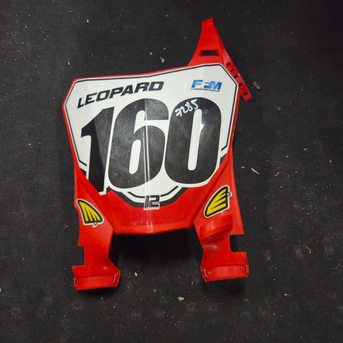 Plastique plaque numero honda - plastique,