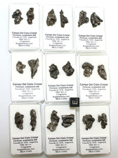 Lot de 2 Météorites Campo