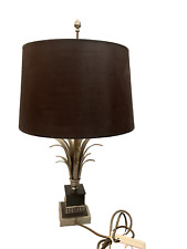 Gaetano Sciolari, Boulanger Lampe De Table Designer Années 70 Palme Vintage